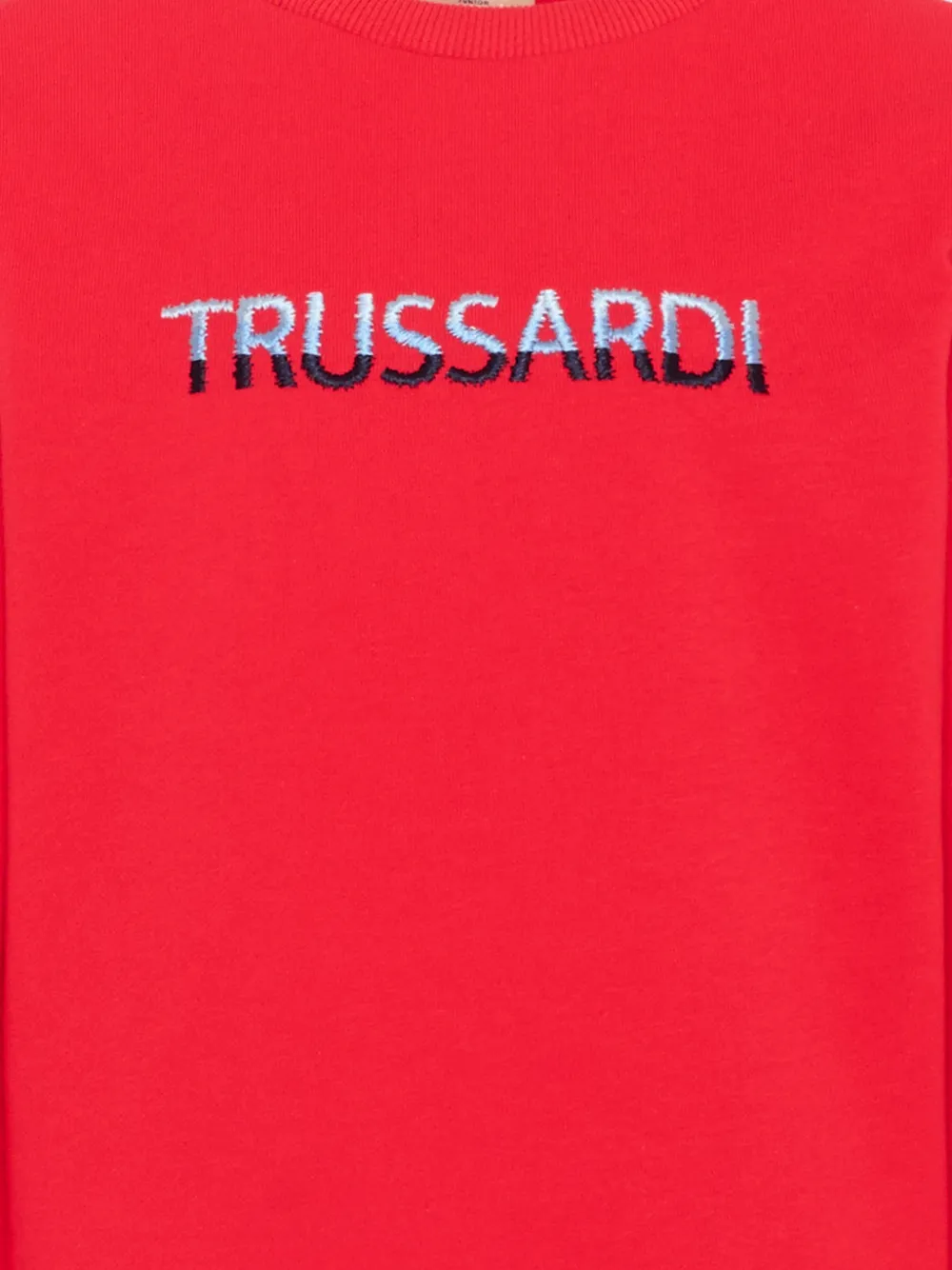  Trussardi Junior Logo-embroidered Sweatshirt 