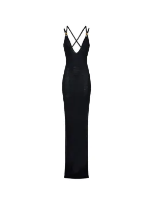 Elisabetta Franchi ノースリーブ ドレス | ブラック | FARFETCH JP