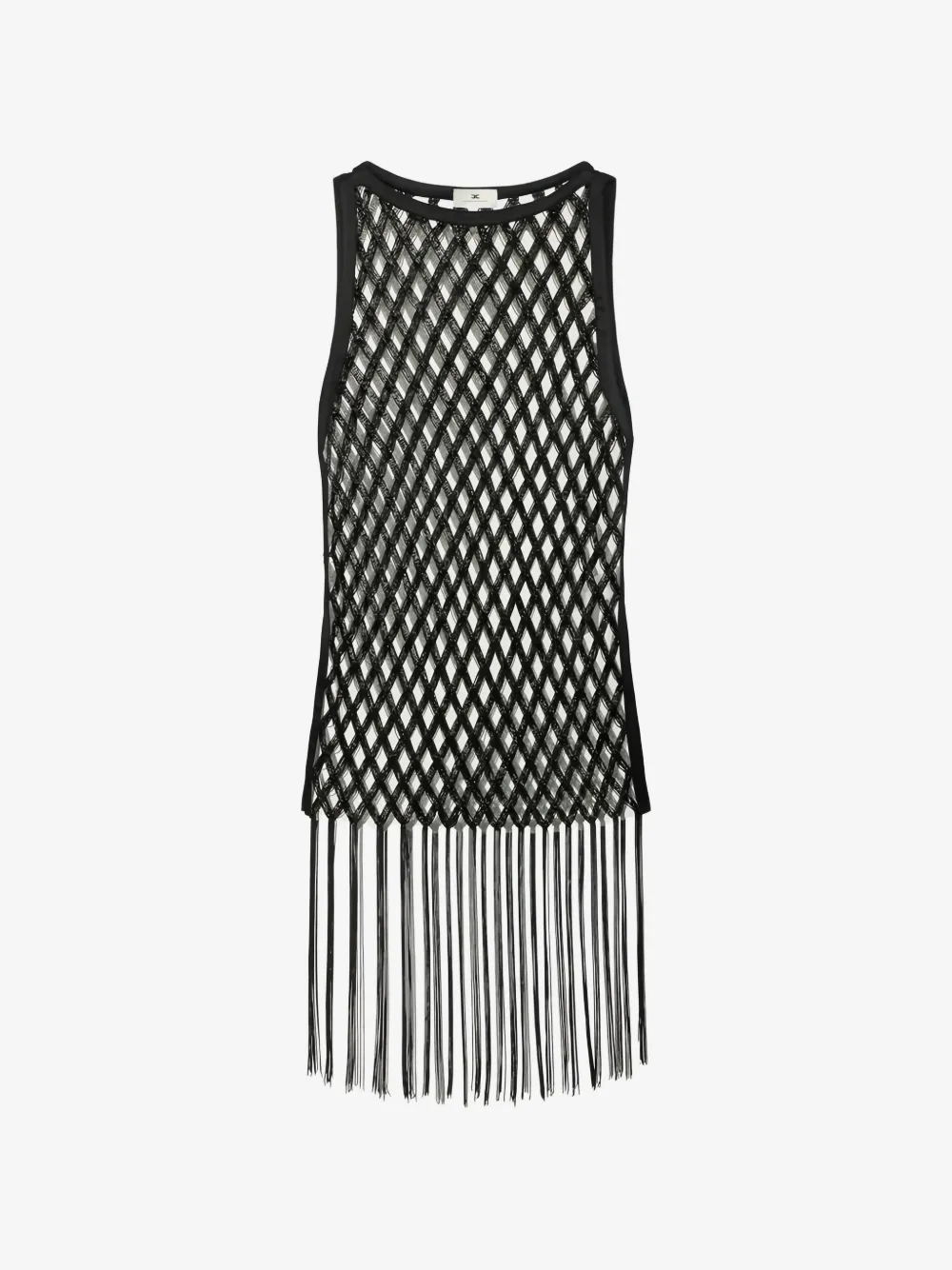 Mesh Top with Beads
