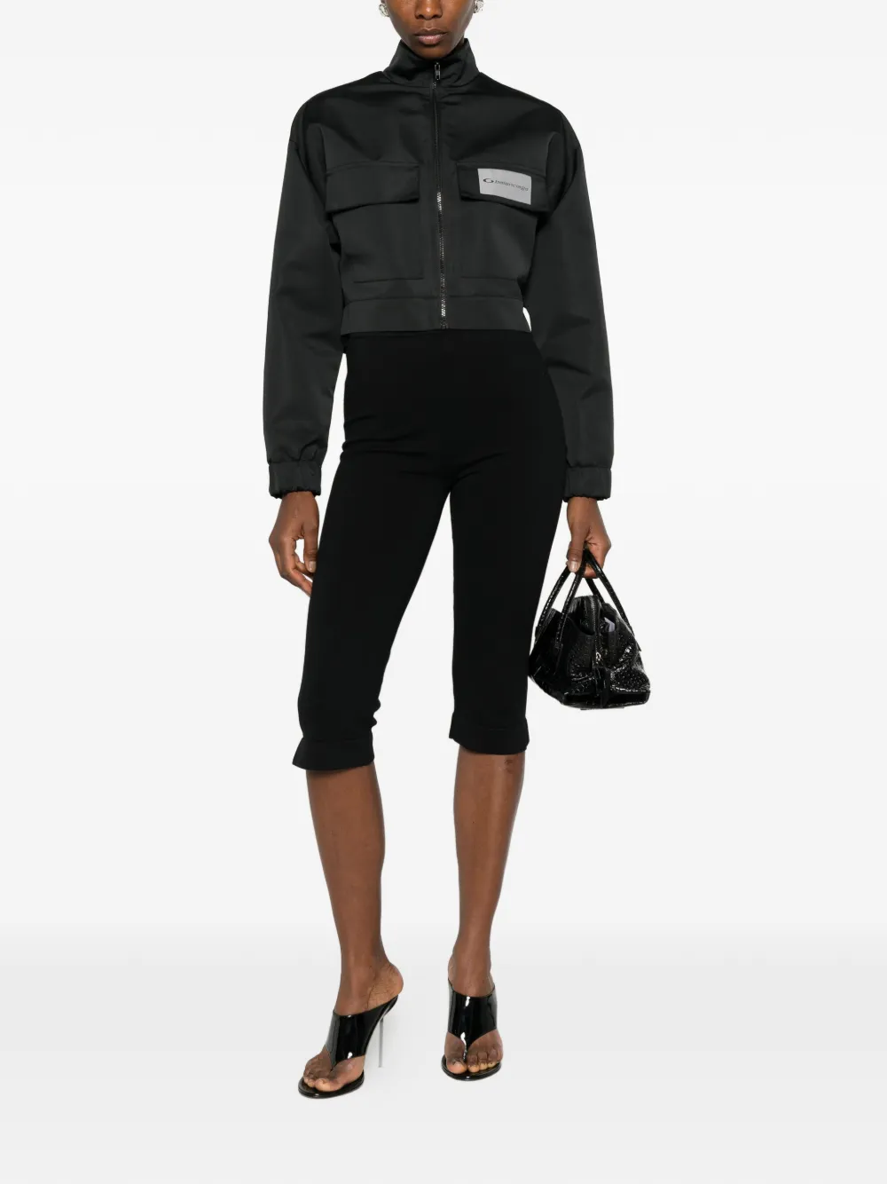 Balenciaga Jack met rits Zwart