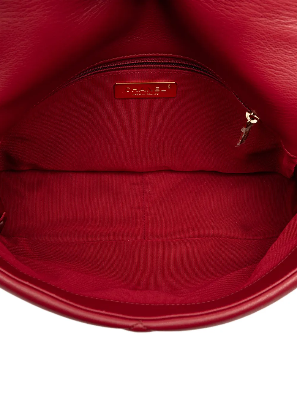 2019 Large Lambskin 19 Flap Satchel