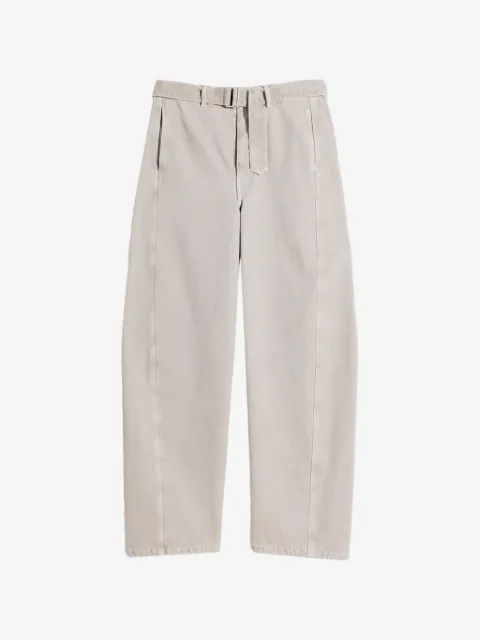 LEMAIRE pantalones con costuras retorcidas