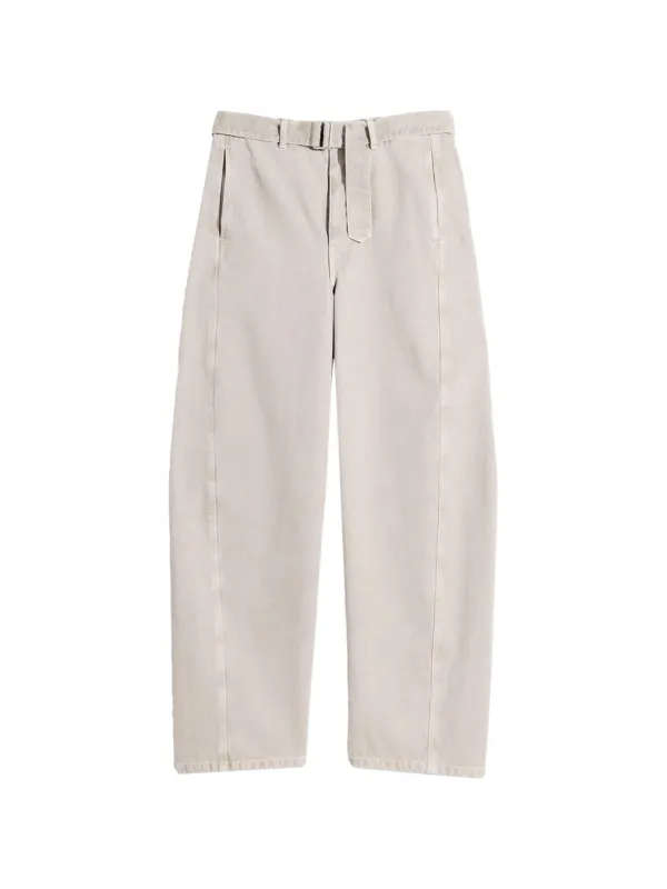LEMAIRE Twisted ベルテッド パンツ | ニュートラル | FARFETCH JP