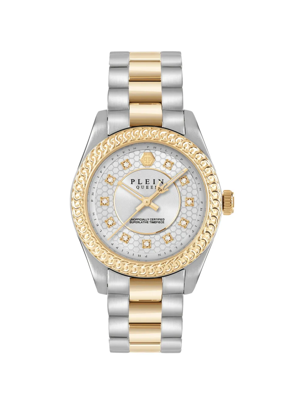 Philipp Plein Queen Supreme 36mm watch - Argento