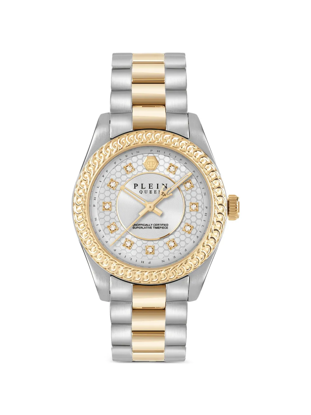 Philipp Plein Queen Supreme 36mm watch - Argento