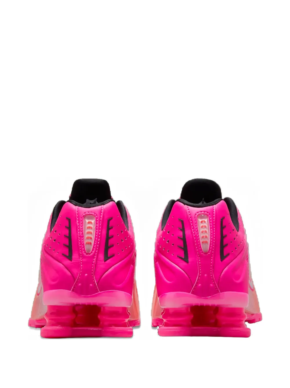 Nike Shox R4 AB geperforeerde sneakers Roze
