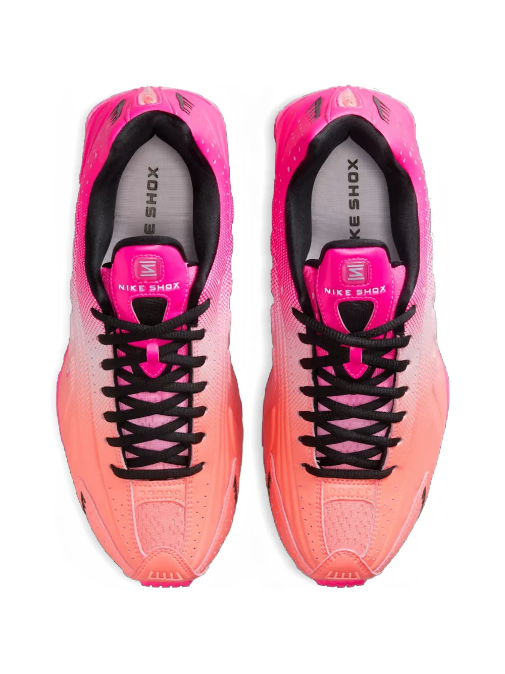 Nike Shox R4 AB geperforeerde sneakers Roze