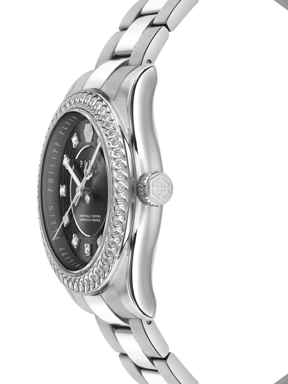  Philipp Plein Queen Supreme 36mm Watch - Black 