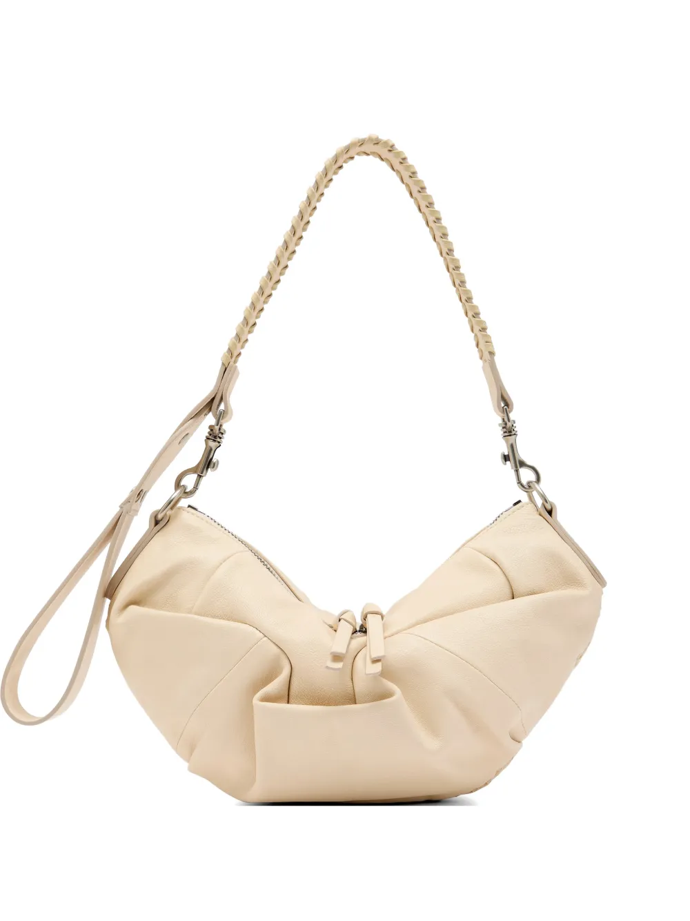 Vivienne Westwood Borsa a spalla Agnes Orb - Toni neutri
