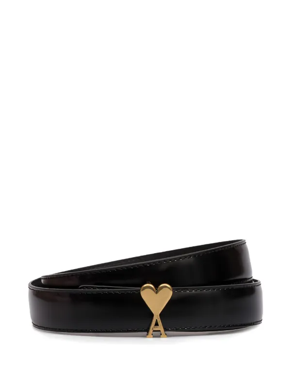 AMI Paris Ami De Coeur バックル ベルト | ブラック | FARFETCH JP AMI Paris Ami De Coeur バックル ベルト | ブラック | FARFETCH JP