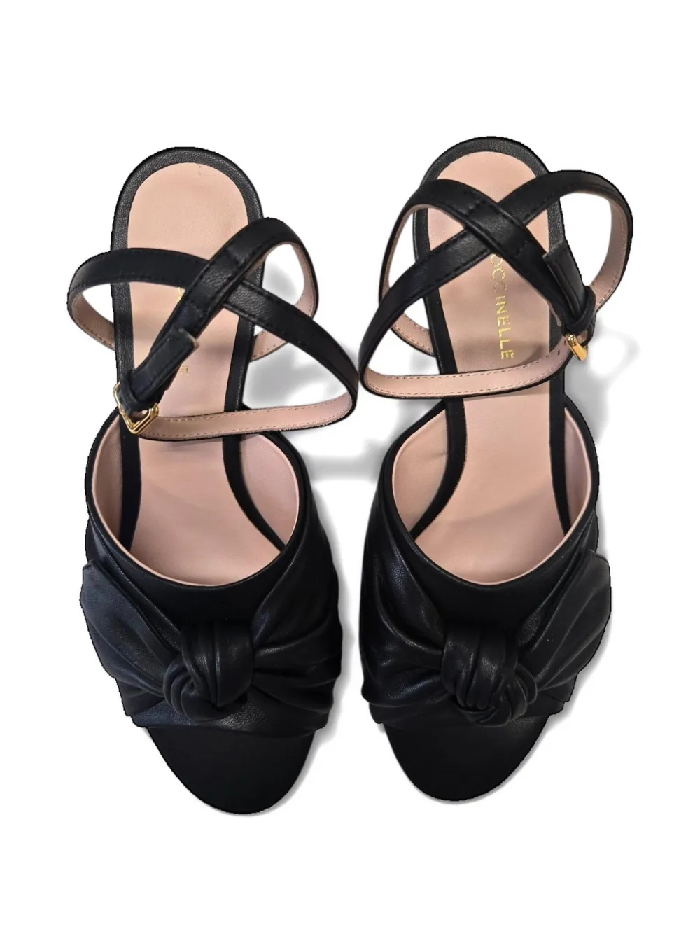 Coccinelle Leren sandalen Zwart