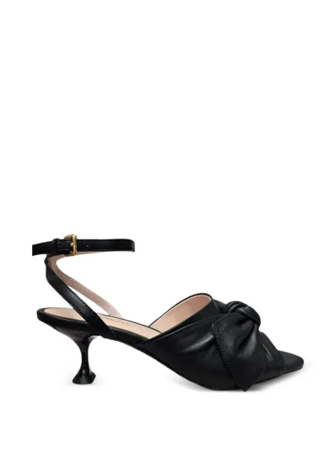 Coccinelle sandalias de piel