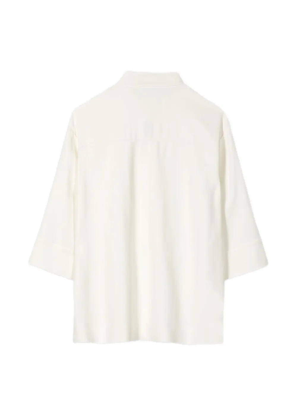  Luisa Cerano Assymmetric-hem Blouse - Neutrals 
