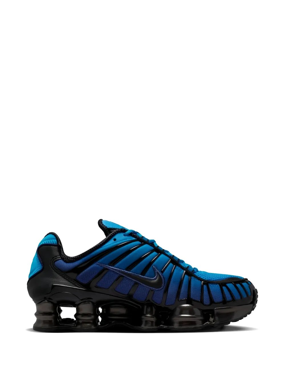 Nike Shox TL sneakers met vervaagd effect Blauw