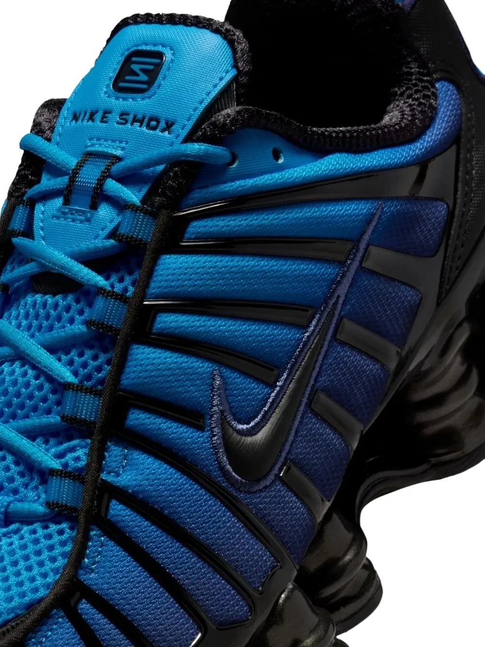 Nike Shox TL sneakers met vervaagd effect Blauw