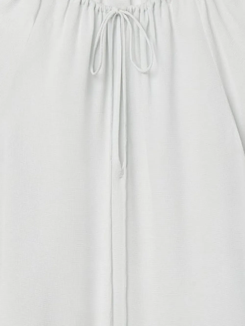  Frame Drawstring Gathered Top - Grey 