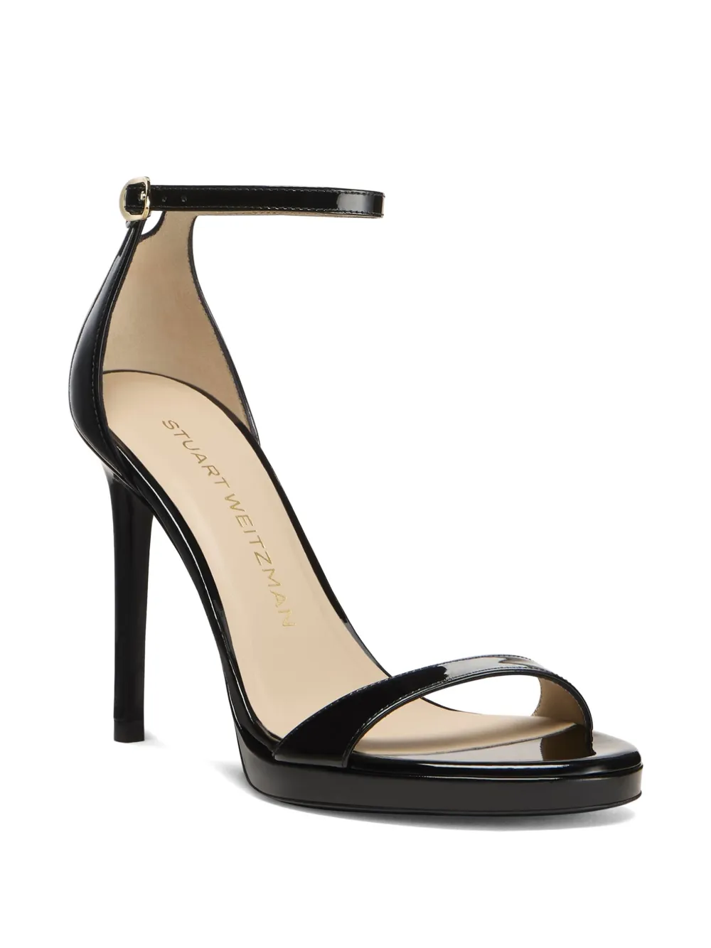 Stuart Weitzman Nudist sandalen met hak Zwart