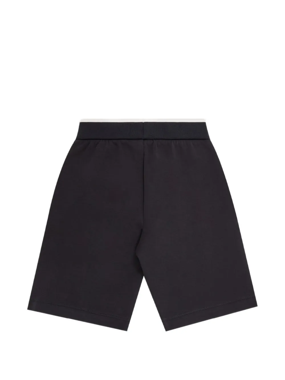 Emporio Armani Kids Shorts met trekkoord en logo Blauw