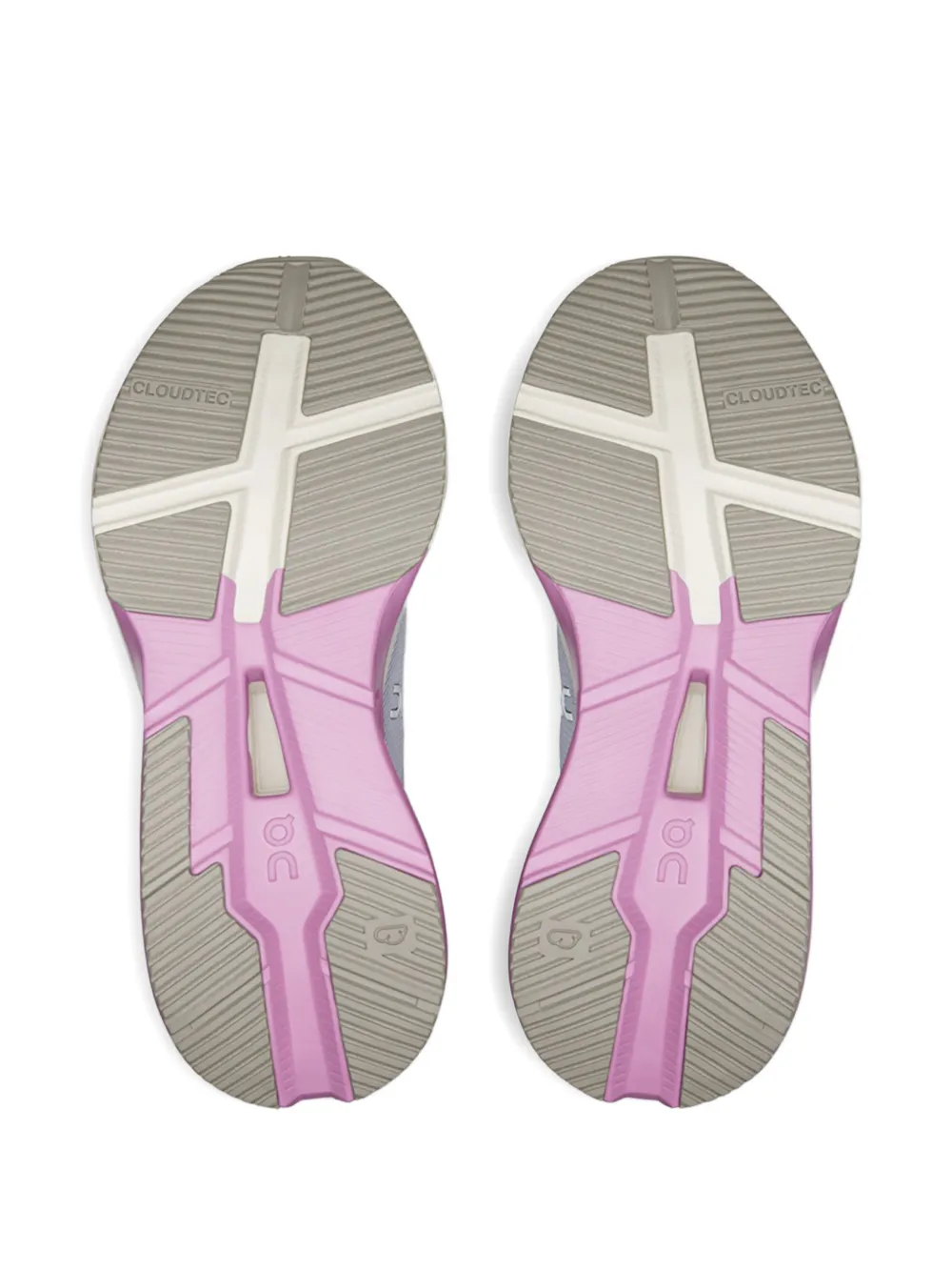 On Cloudnova logo-print sneakers Grijs