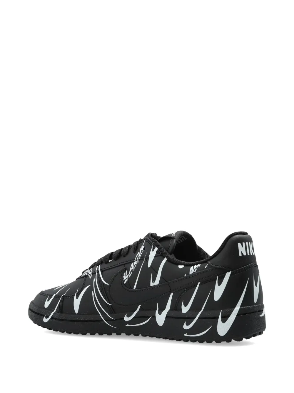 Black Comme Des Garçons x Nike Field General '82 sneakers Zwart