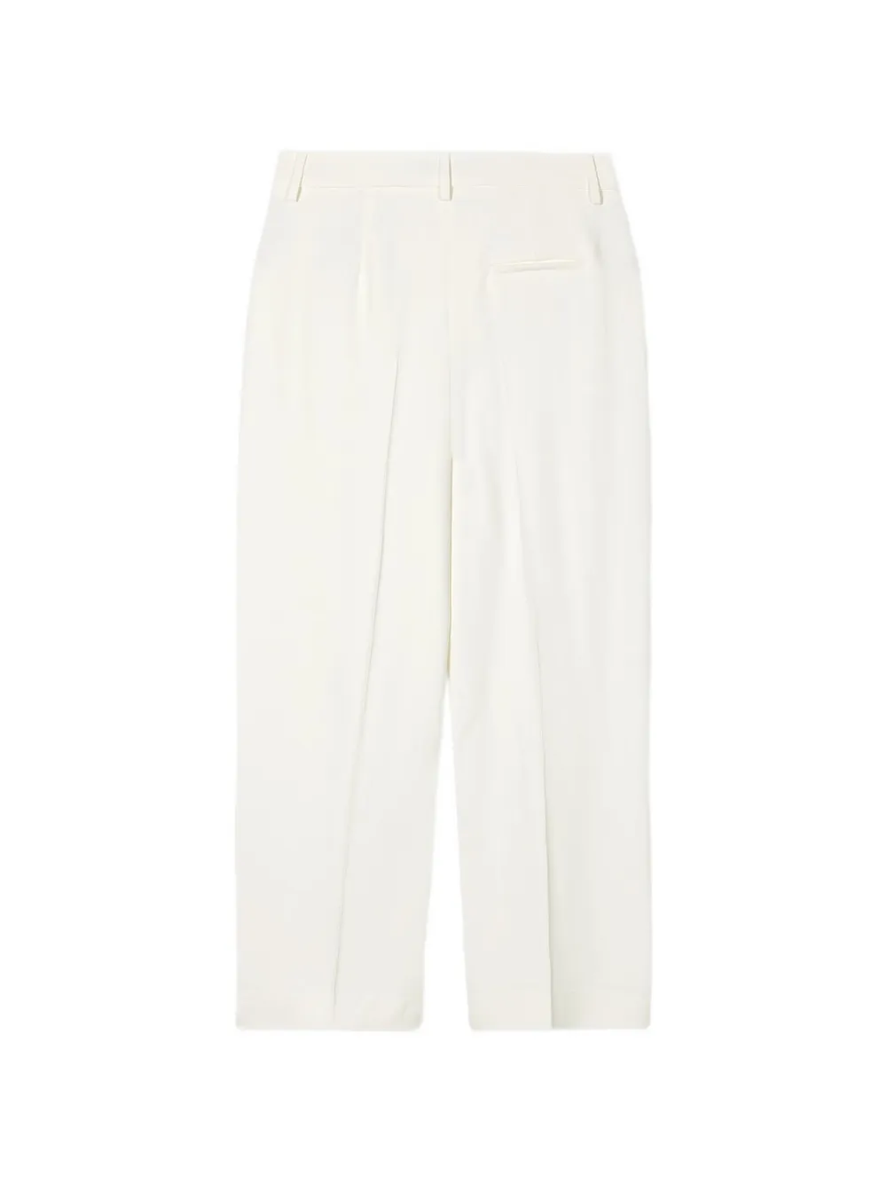  Luisa Cerano Pleated Trousers - White 