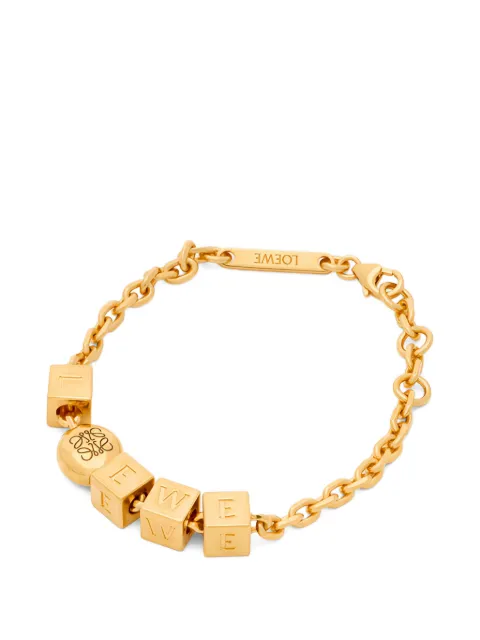 LOEWE pebble-cube bracelet