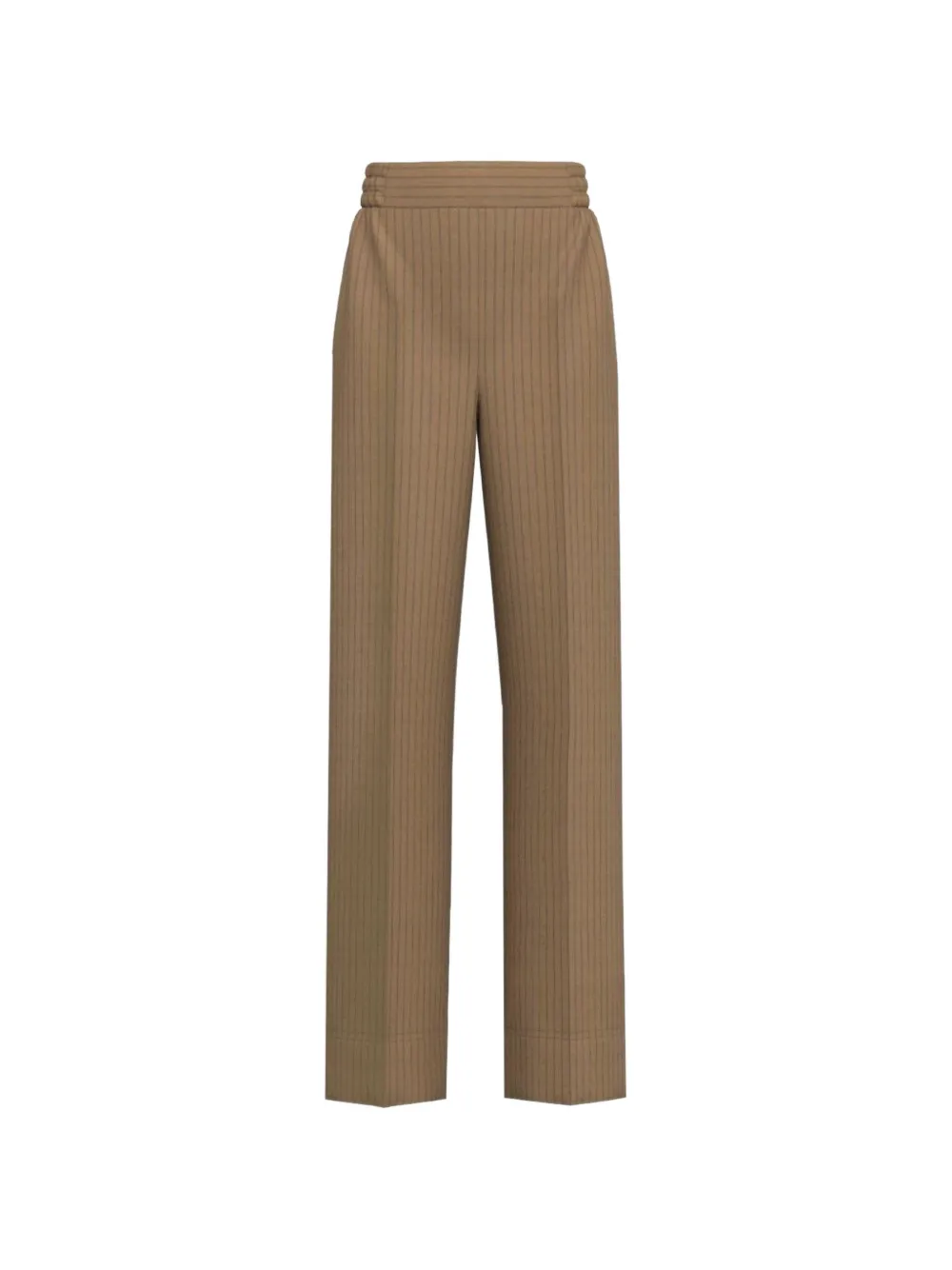 Marella pinstripe trousers - Marrone
