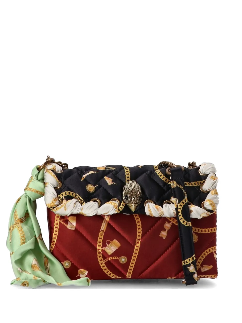 Kurt Geiger quilted cross-body bag - Rosso