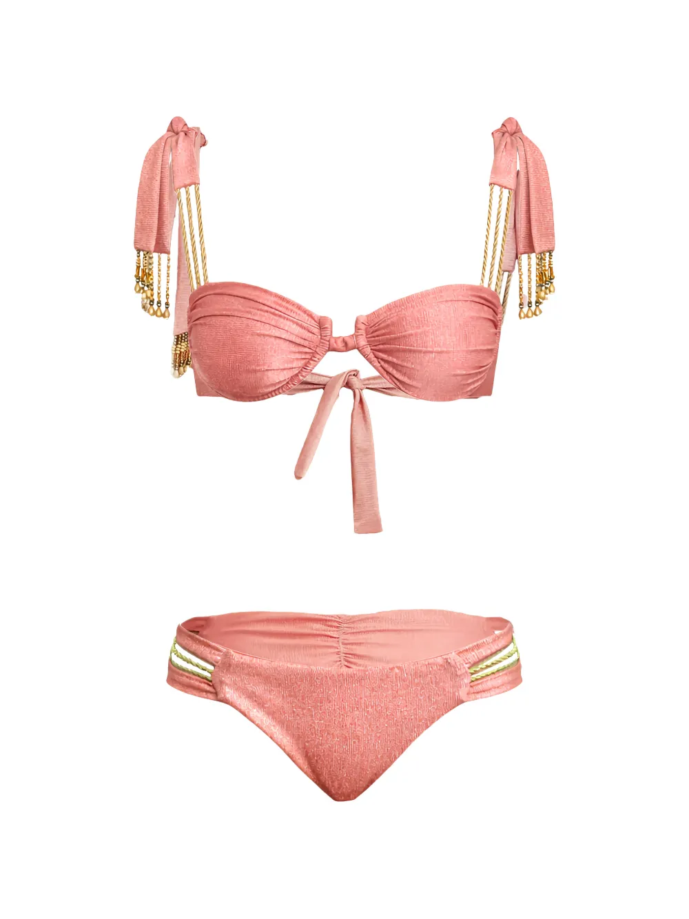 Del Maar crochet bikini top - Rosa