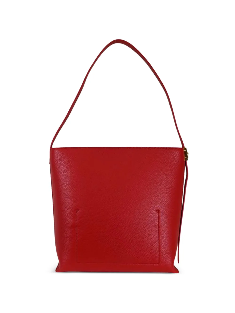 Coccinelle debossed-logo shoulder bag - Red