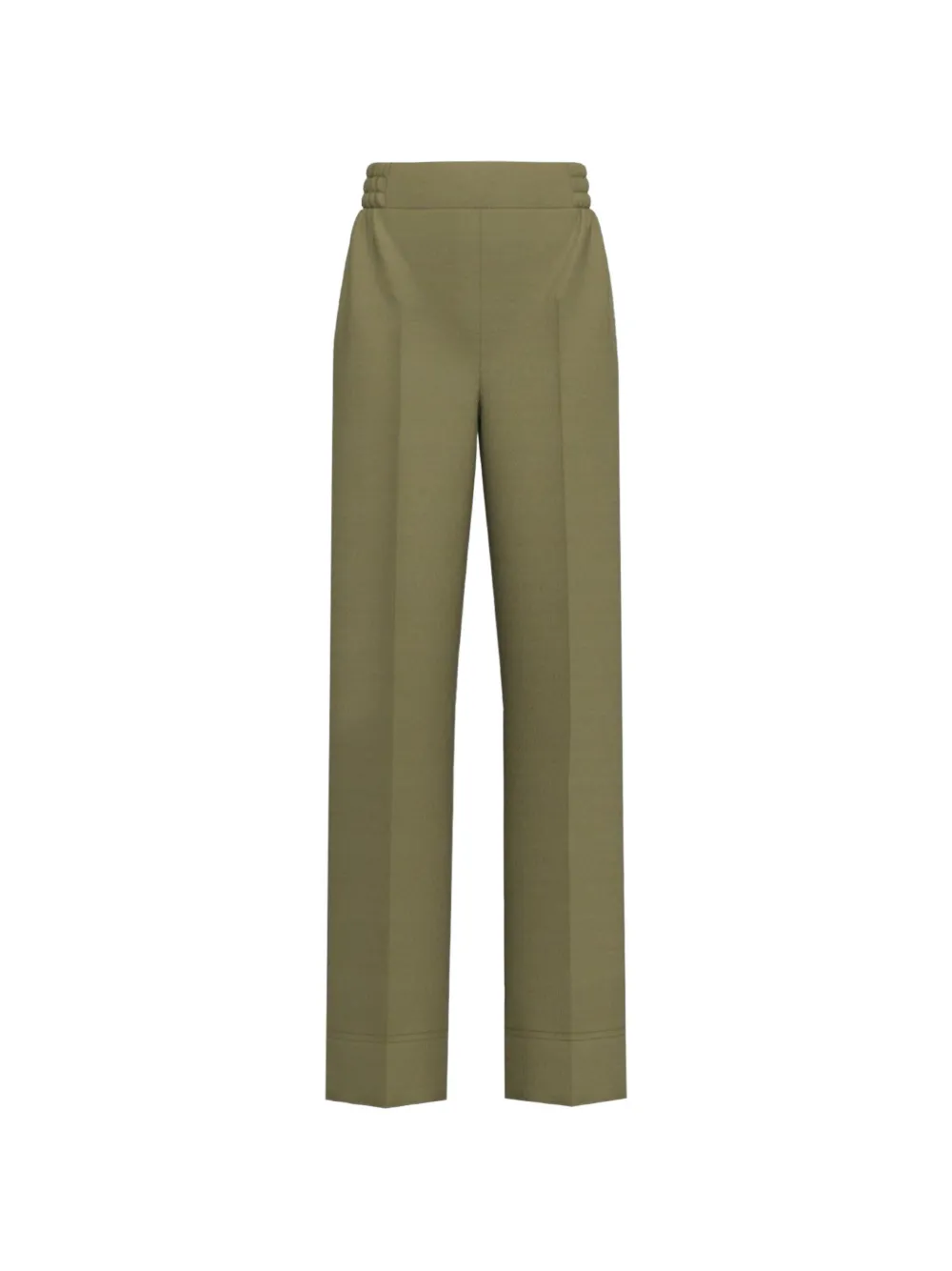 Marella Emmangolo elasticated-waistband trousers - Verde