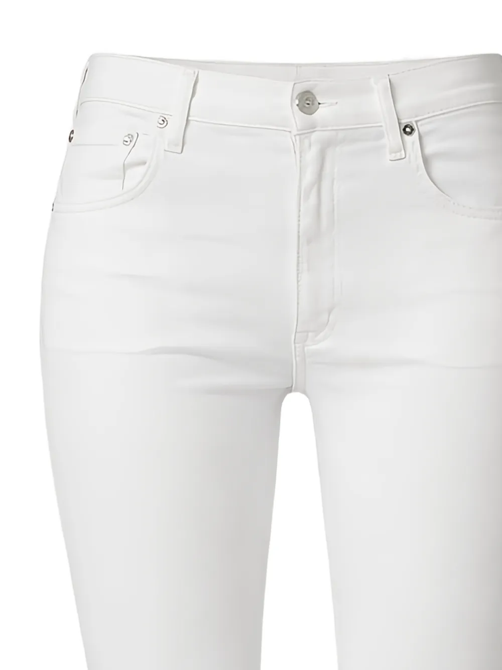  Citizens Of Humanity Frayed Jeans - White 