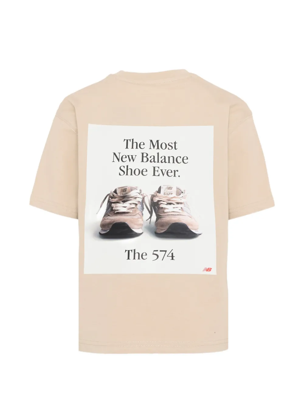  New Balance Kids Short-sleeve T-shirt - Neutrals 