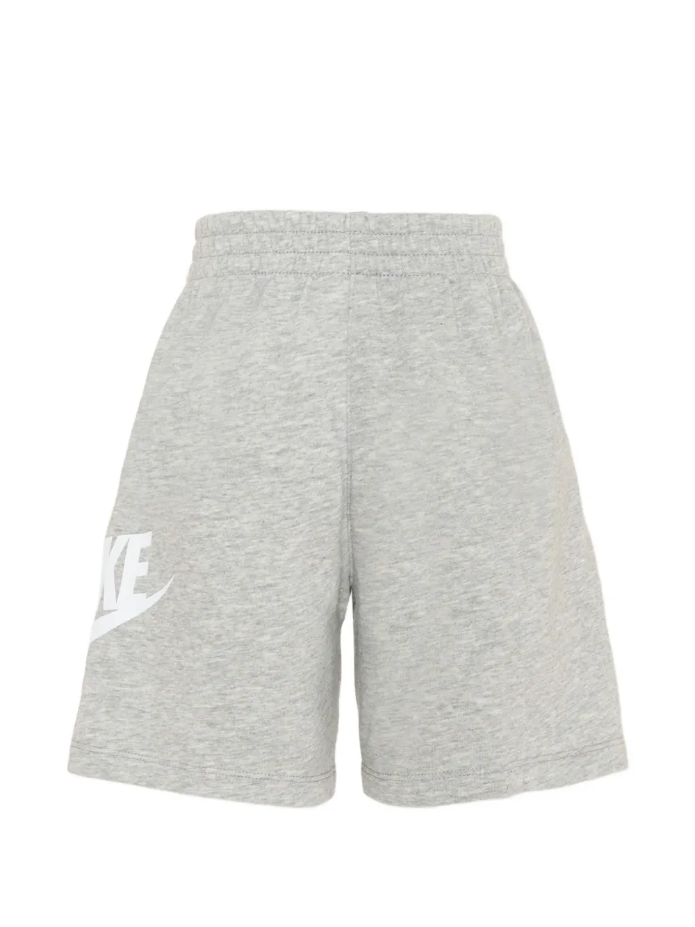  Nike Kids Logo-print Track Shorts - Grey 