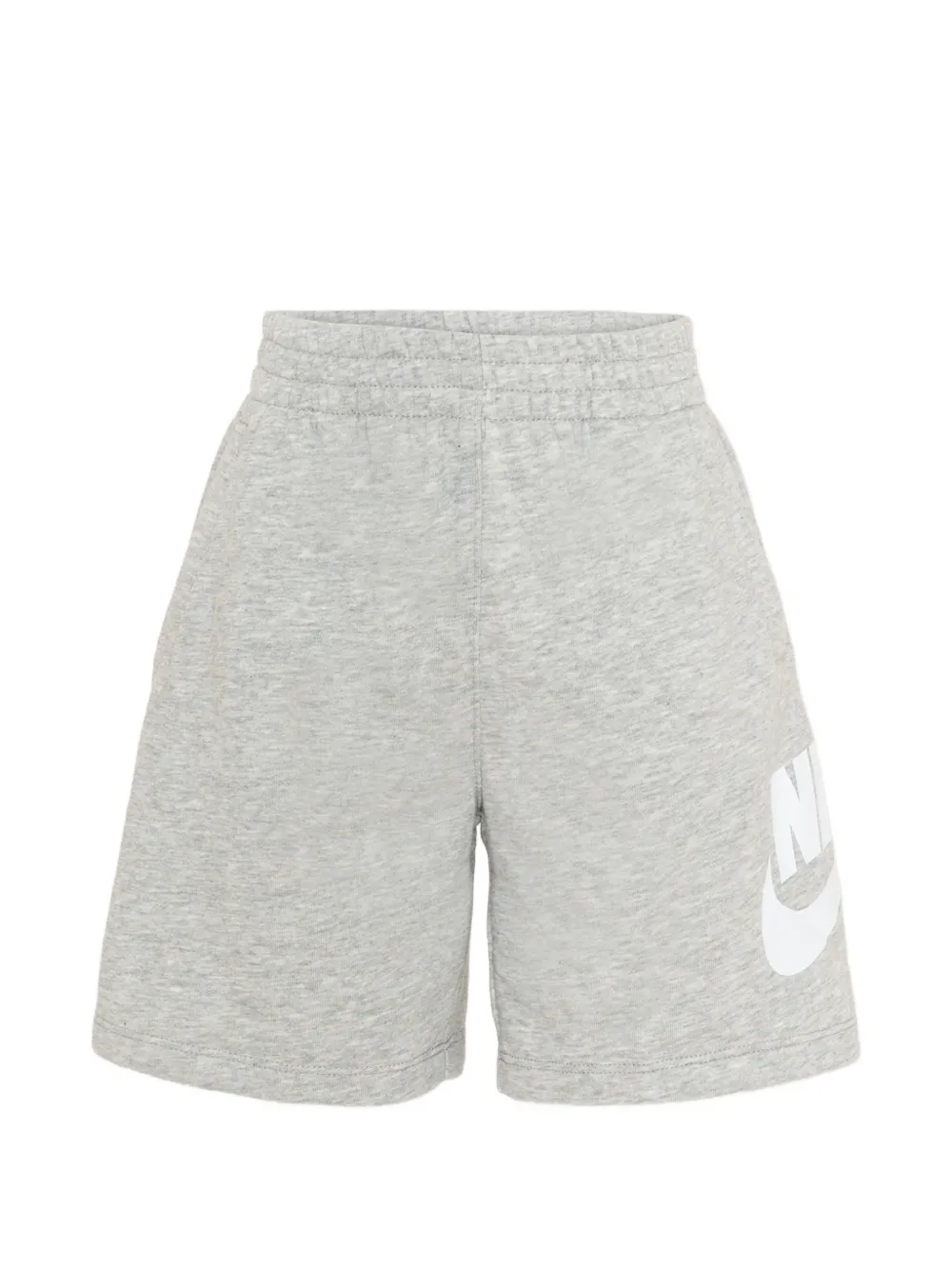 Nike Kids logo-print track shorts - Grau