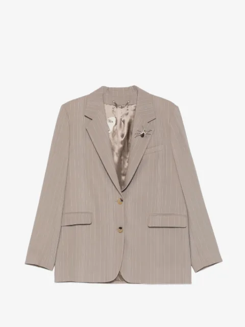 Golden Goose pinstripe embellished blazer