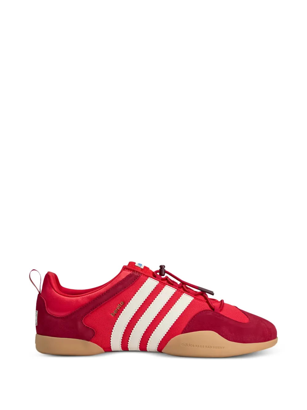 adidas Ballerina "Bad Bunny - Flamboyan" Sneakers - Rot