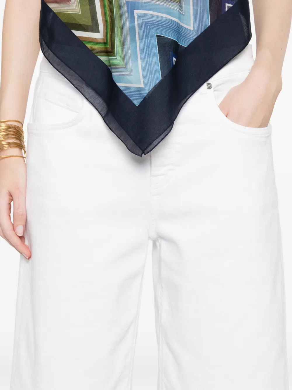 Closed Shorts met zak Wit