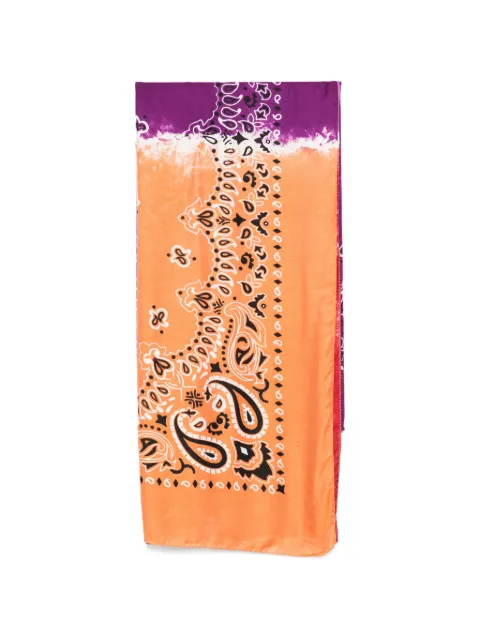 Destin paisley-print scarf