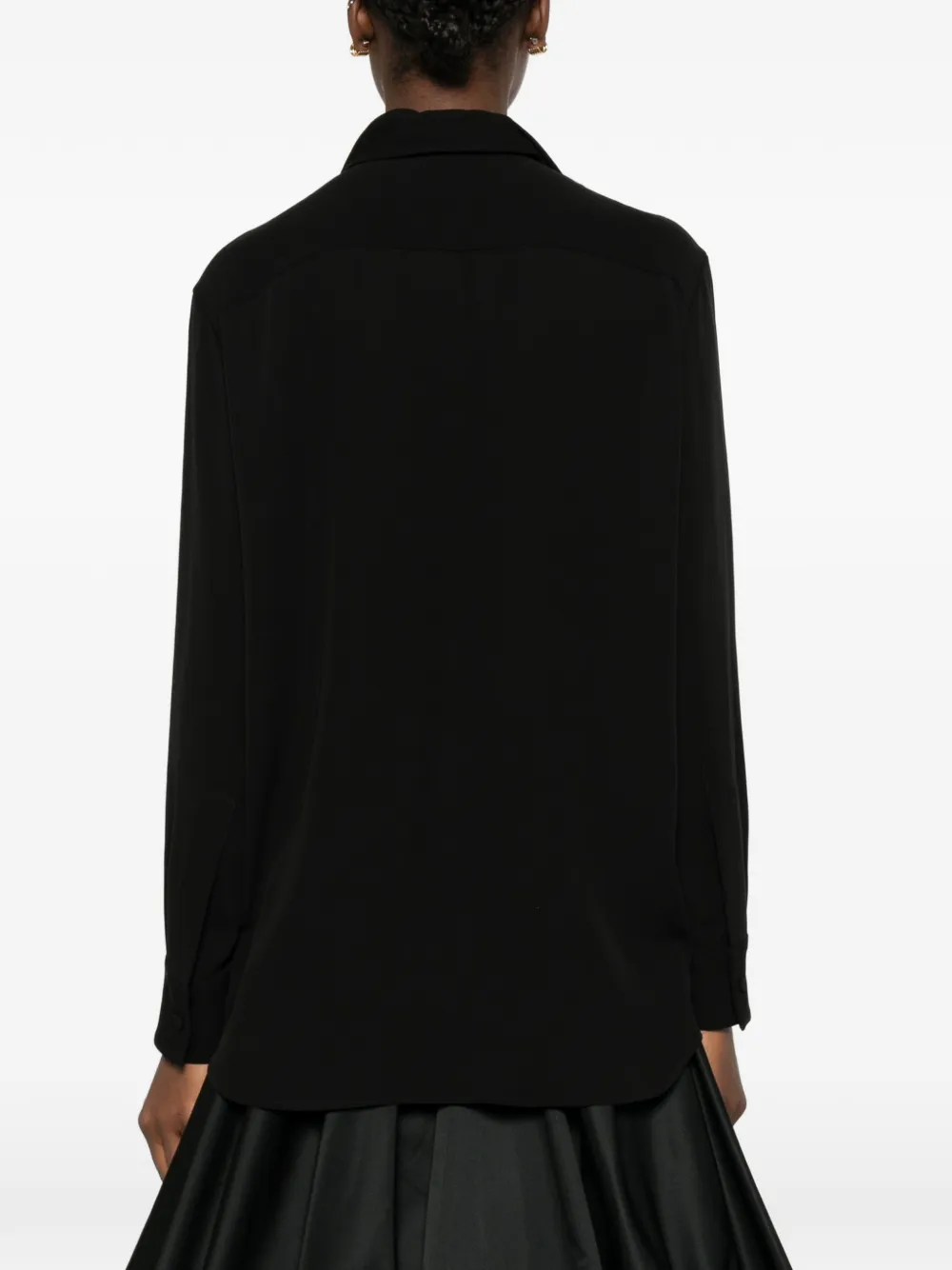 Balenciaga Linnen blouse Zwart