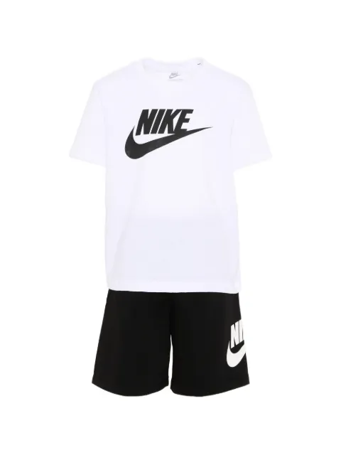 Nike Kids logo-print shorts set