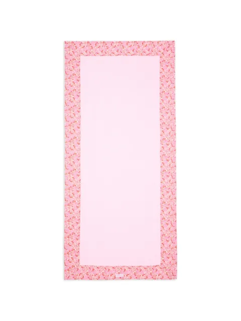 Pesciolino Rosso Kids floral-trim towel