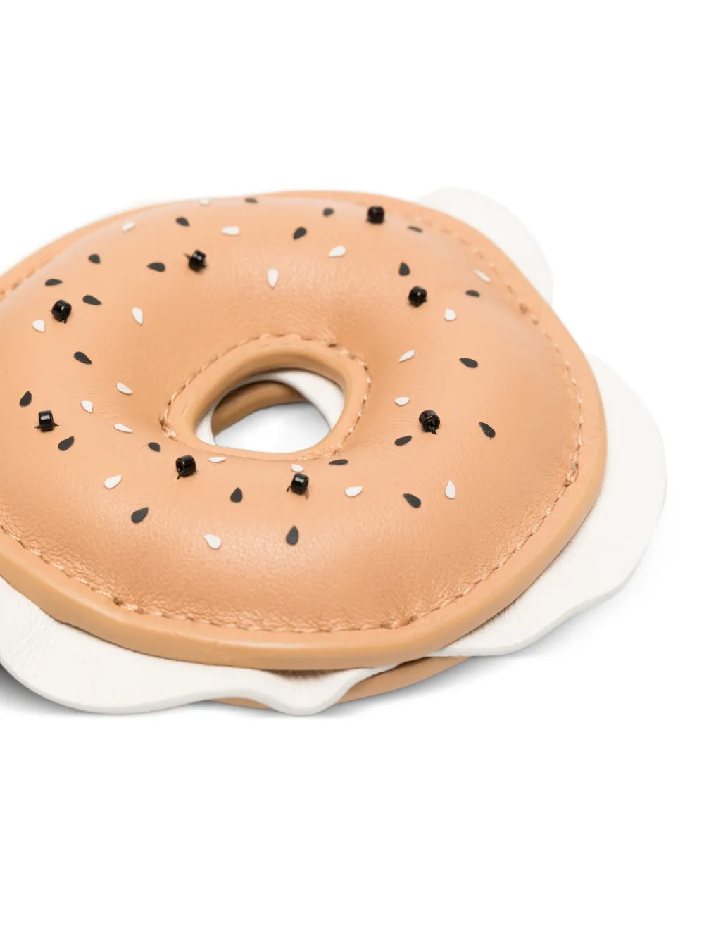 Kate Spade Tasbedel met logo-reliëf Beige