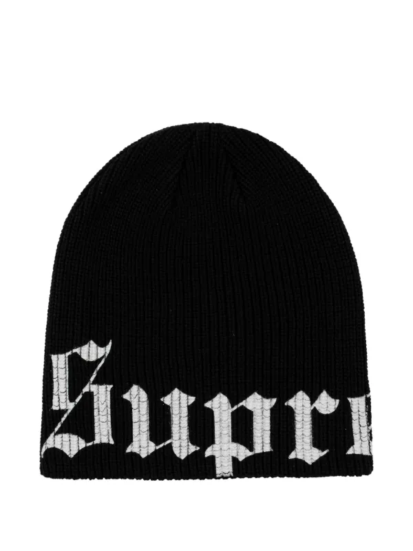 Supreme Old English ビーニー | ブラック | FARFETCH JP