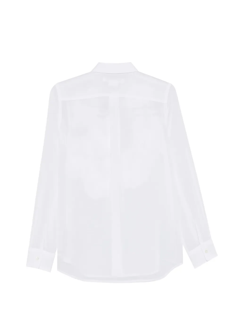 Comme Des Garçons Comme Des Garçons Overhemd met ruches Wit
