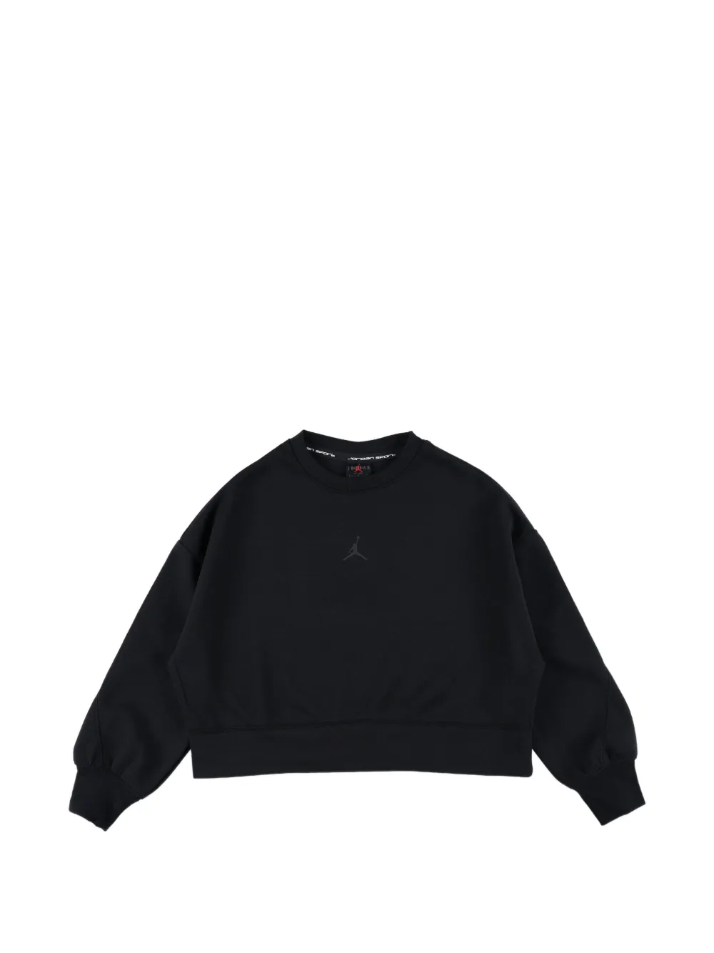 Jordan Kids logo-detail sweatshirt - Nero
