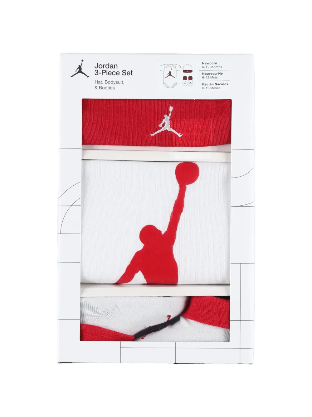 Jordan Kids Jumpman driedelige babyset Wit