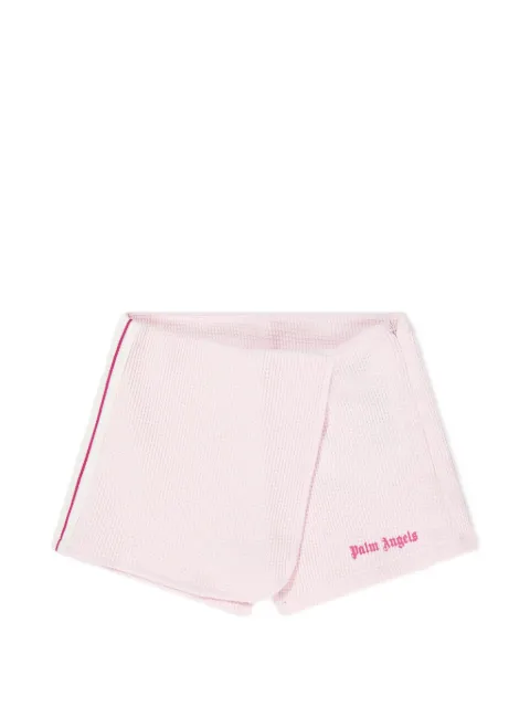 Palm Angels Kids logo-detail skorts