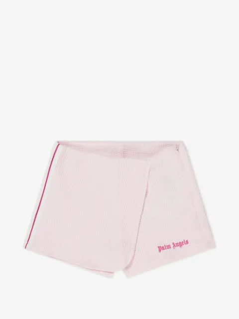 Palm Angels Kids skorts con detalle del logo