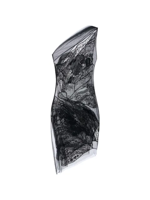 Elisabetta Franchi kort broderet kjole